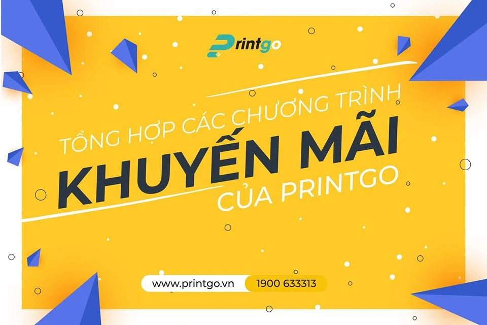 Kỷ niệm 30/4 và 1/5 - Vô vàn ưu đãi hấp dẫn tại Printgo