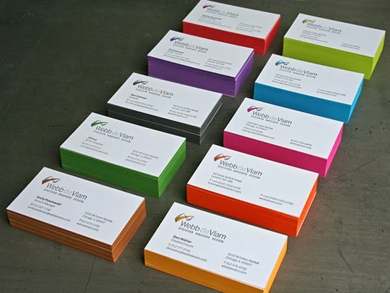 Tìm hiểu về cách chọn lựa màu sắc khi in card visit tại hải dương