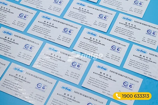 In card visit chất lượng cao – khẳng định phong cách của doanh nghiệp