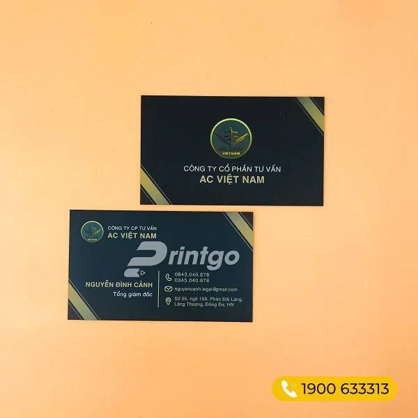 In combo namecard giá rẻ, chất lượng tốt