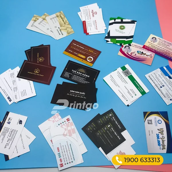 In combo namecard giá rẻ, chất lượng tốt