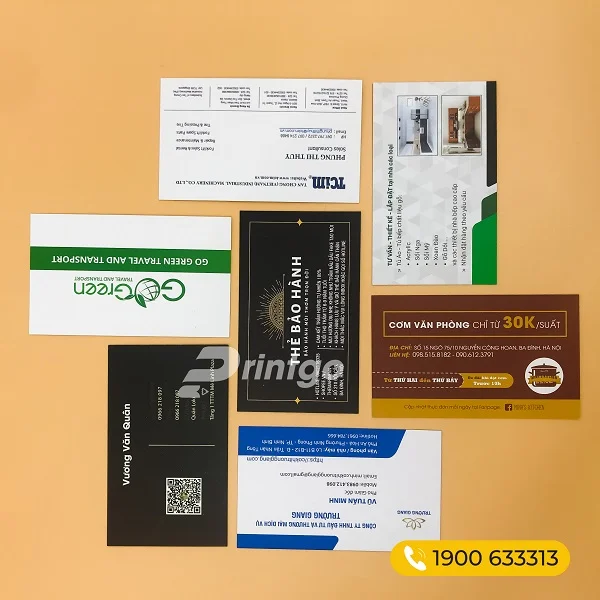 In combo namecard giá rẻ, chất lượng tốt