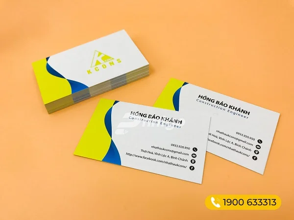 In combo namecard giá rẻ, chất lượng tốt