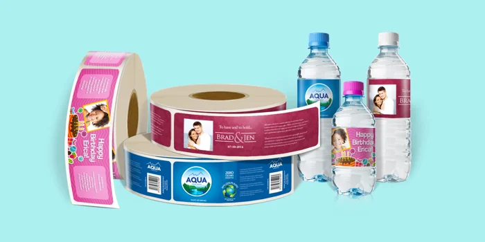 Các chất liệu sử dụng trong quá trình in tem nhãn chai nước