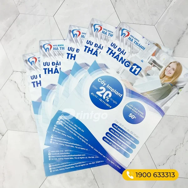 In tờ rơi giá rẻ - tăng hiệu quả kinh doanh cho doanh nghiệp