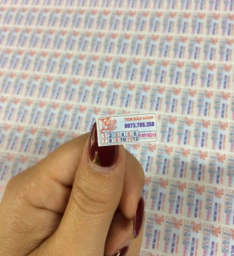 Lưu ý các kích thước decal sản phẩm trong in ấn