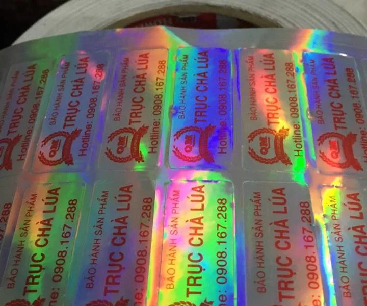 Lựa chọn kích thước tem bảo hành phù hợp với sản phẩm