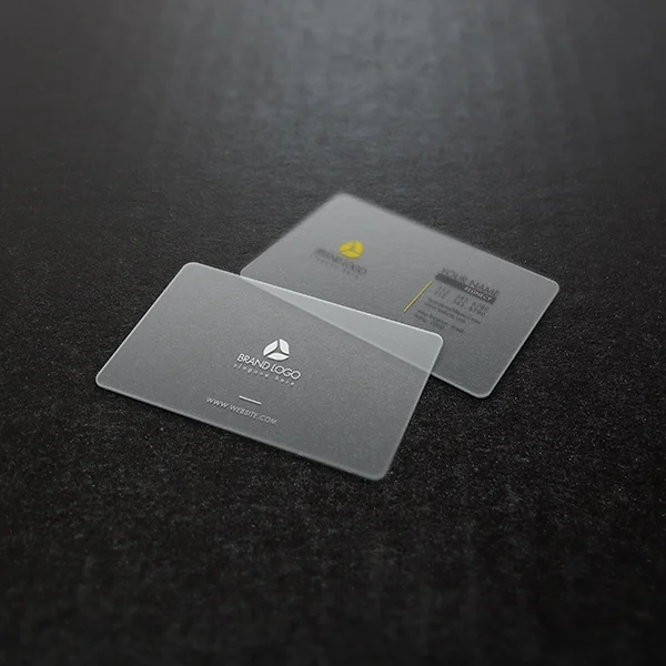 Những điều cần biết về name card nhựa trong suốt