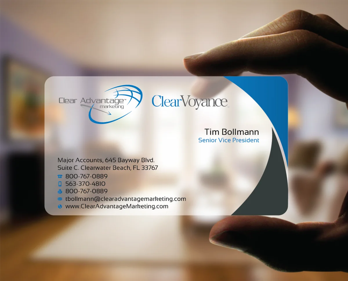 Những điều cần biết về name card nhựa trong suốt