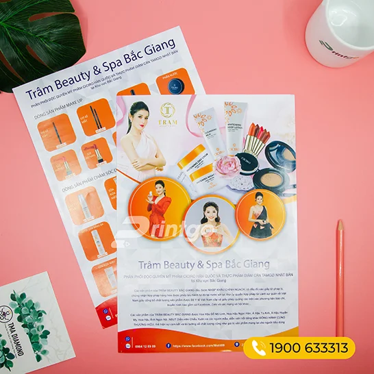 Các đơn vị thẩm mỹ, spa phải thiết kế và in ấn những ấn phẩm thương hiệu nào? 
