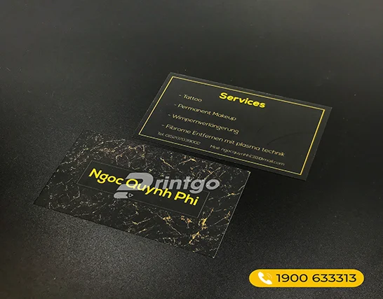 Địa chỉ in name card đẹp và sáng tạo nhất quận 2