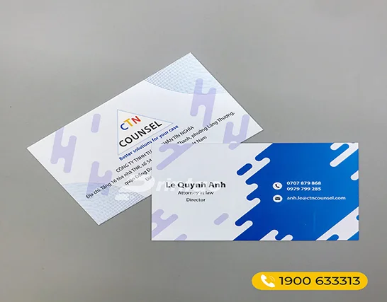 Địa chỉ in name card đẹp và sáng tạo nhất quận 2