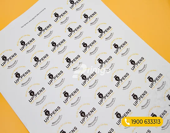 Dịch vụ in decal giấy chất lượng số 1 tại quận Hai Bà Trưng 
