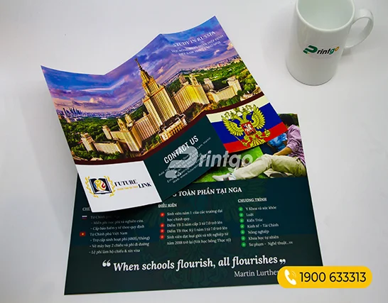 Dịch vụ thiết kế trọn bộ ấn phẩm thương hiệu ngành giáo dục 