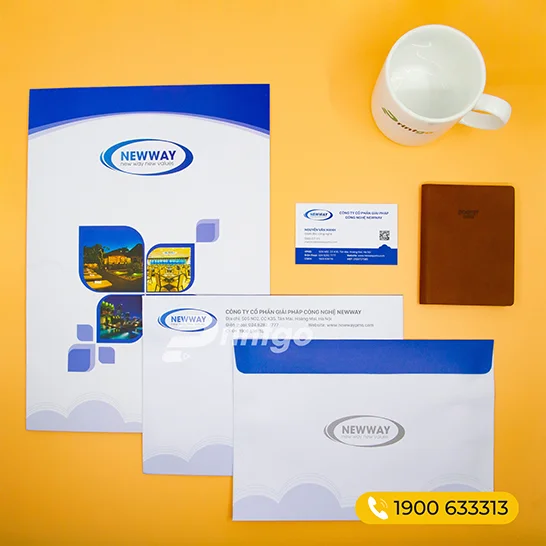 Thiết kế và in ấn trọn bộ nhận diện thương hiệu dành cho các công ty công nghệ 