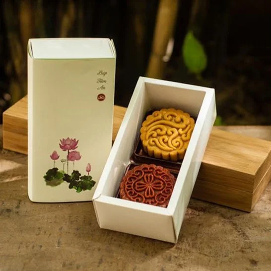TOP 10 mẫu hộp bánh trung thu 2 cái đẹp, sang trọng cho bạn tham khảo