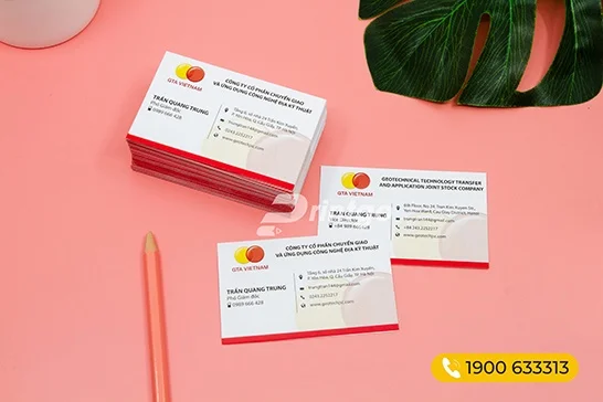 Thiết kế và in ấn card visit chuyên nghiệp dành cho các công ty công nghệ
