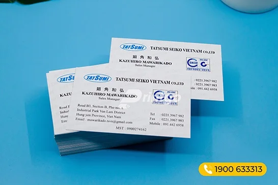 Thiết kế và in ấn card visit chuyên nghiệp dành cho các công ty công nghệ