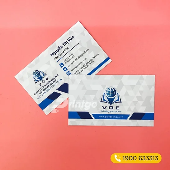 Thiết kế và in ấn các mẫu name card ấn tượng dành riêng cho giáo viên