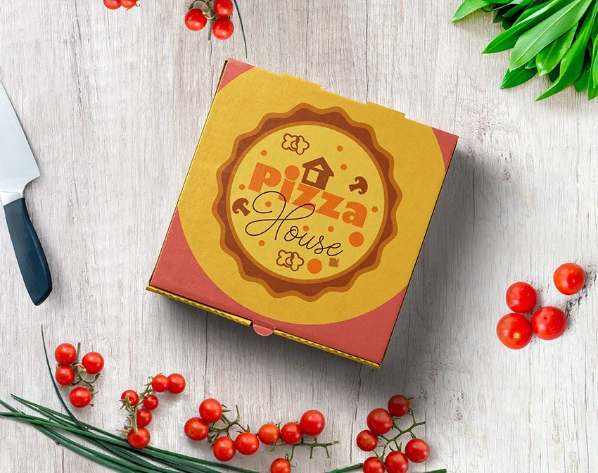 Tổng hợp những mẫu hộp bánh pizza thu hút, đẹp mắt