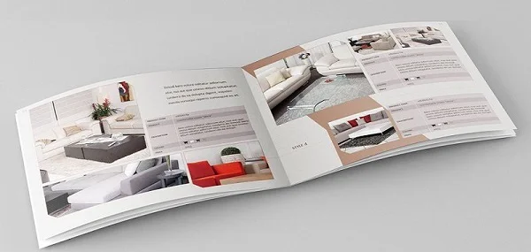 In Catalogue A4 ngang ấn tượng chuyên nghiệp