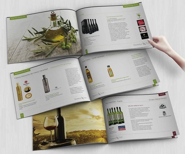 In Catalogue A4 ngang ấn tượng chuyên nghiệp