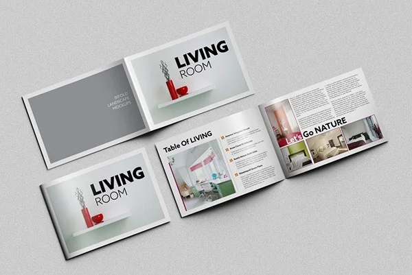 In Catalogue A4 ngang ấn tượng chuyên nghiệp