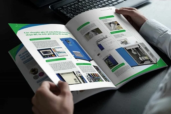 In catalogue dọc chuyên nghiệp, đẳng cấp cho mọi khách hàng