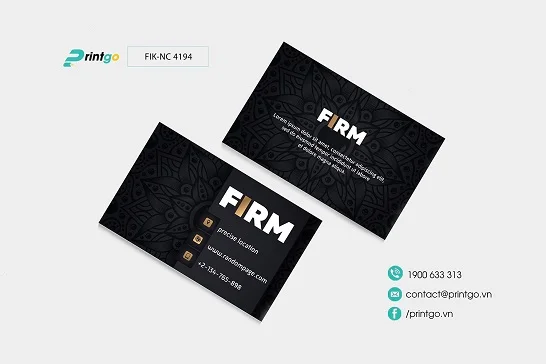Name card giấy Offset