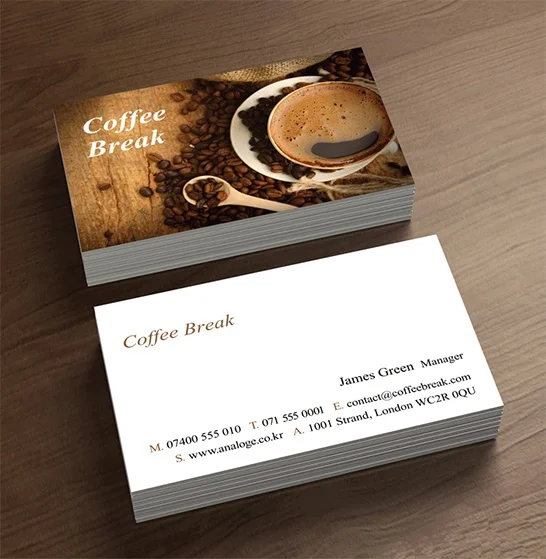 Cung cấp dịch vụ in name card chuyên nghiệp cho nhà hàng, quán ăn