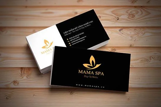 Cung cấp dịch vụ in card visit giá rẻ, theo yêu cầu cho ngành spa, thẩm mỹ