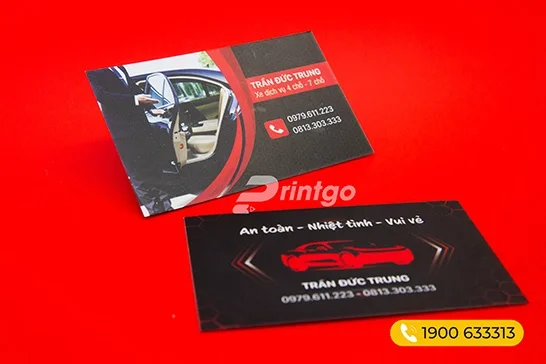 Cung cấp dịch vụ in ấn card visit giá rẻ, chất lượng cho lĩnh vực vận tải, taxi