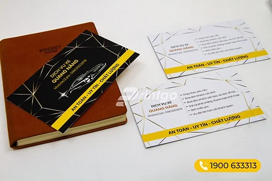Mẫu Card visit cho thuê xe du lịch
