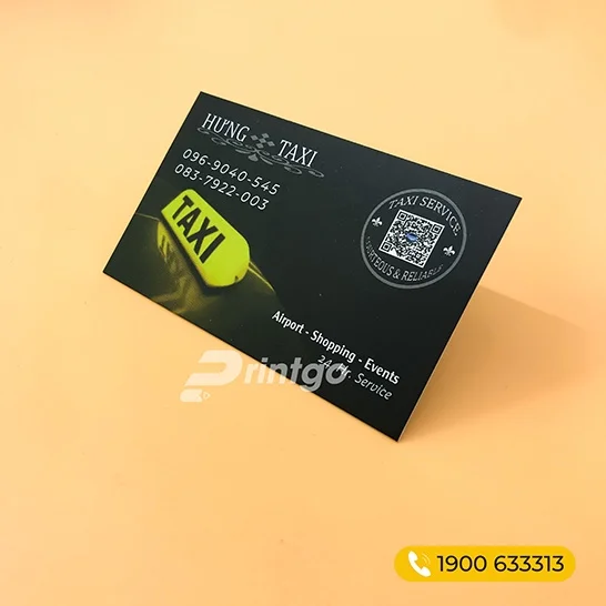 Mẫu Card visit cho thuê xe du lịch