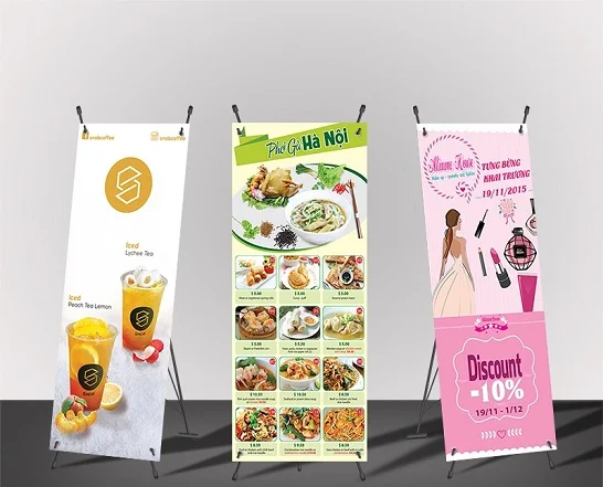 Top 10+ mẫu standee quảng cáo trà sữa ấn tượng, bắt mắt