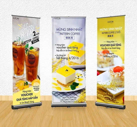 Top 10+ mẫu standee quảng cáo trà sữa ấn tượng, bắt mắt