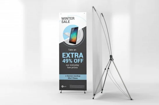 Dịch vụ thiết kế standee đẹp, chuyên nghiệp theo yêu cầu