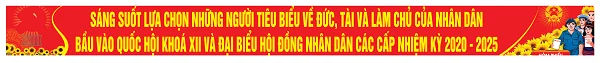 Mẫu thiết kế băng rôn khẩu hiệu nổi bật
