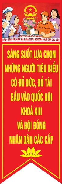 Top 10+ mau bang ron doc chao mung dai hoi dang Cong san Viet Nam nhiem ly XIII4 1595520524