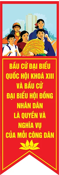 Top 10+ mau bang ron doc chao mung dai hoi dang Cong san Viet Nam nhiem ly XIII 1595520512