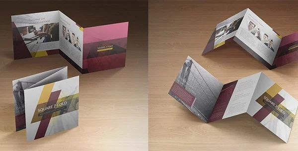 Những kích thước tờ gấp (brochure) đẹp mắt nhất, được ưu tiên sử dụng hiện nay