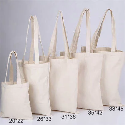 Các kích thước túi vải thường được lựa chọn hiện nay