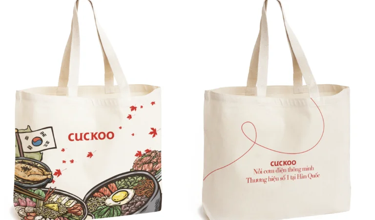 Các kích thước túi vải thường được lựa chọn hiện nay