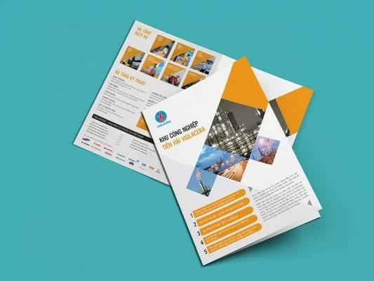 Các kích thước có thể sử dụng khi thiết kế và in ấn tờ rơi