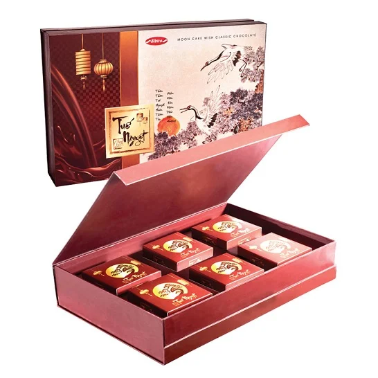 Tổng hợp 10 mẫu hộp bánh trung thu 6 bánh đẹp sang chảnh 