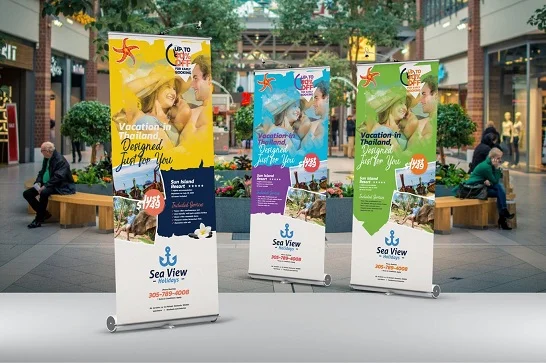 Tổng hợp 50+ mẫu standee đẹp theo từng ngành nghề