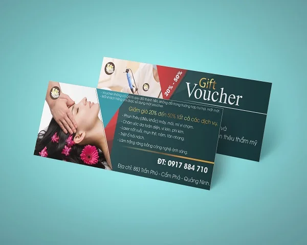 Top 10+ mẫu voucher spa đẹp nhất