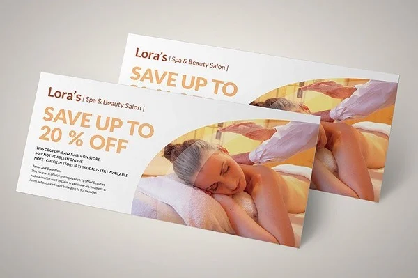 Top 10+ mẫu voucher spa đẹp nhất