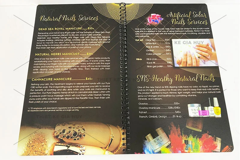 Menu Spa uy tín, chất lượng, độc đáo không thể bỏ qua 