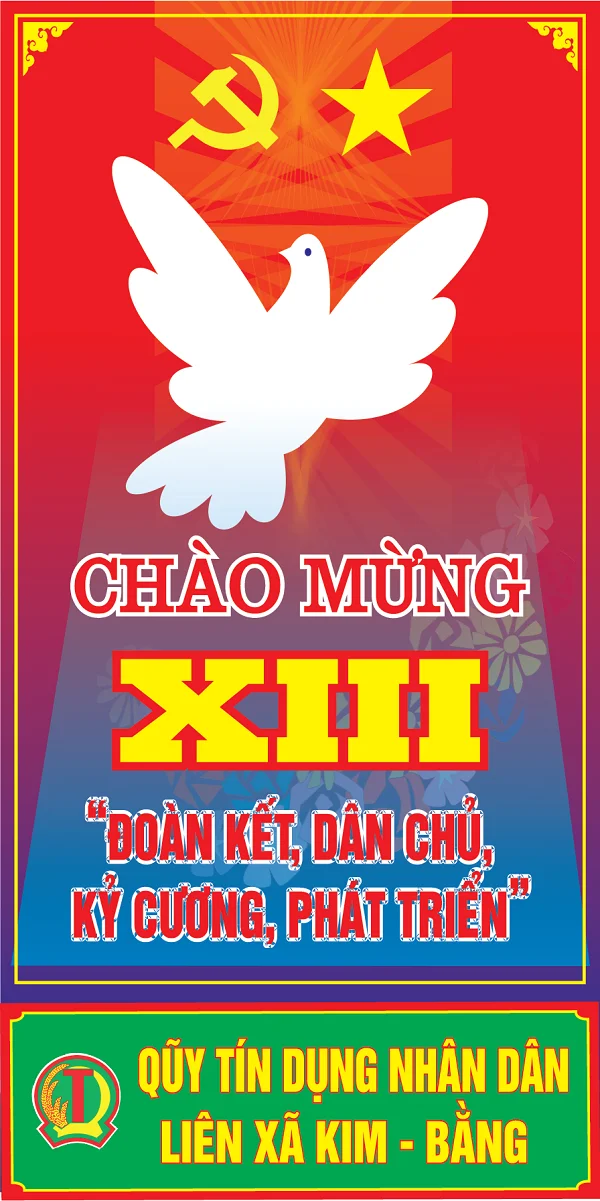 Những mẫu băng rôn, khẩu hiệu đẹp, độc đáo chào mừng đại hội đảng bộ các cấp nhiệm kỳ 2020-2025